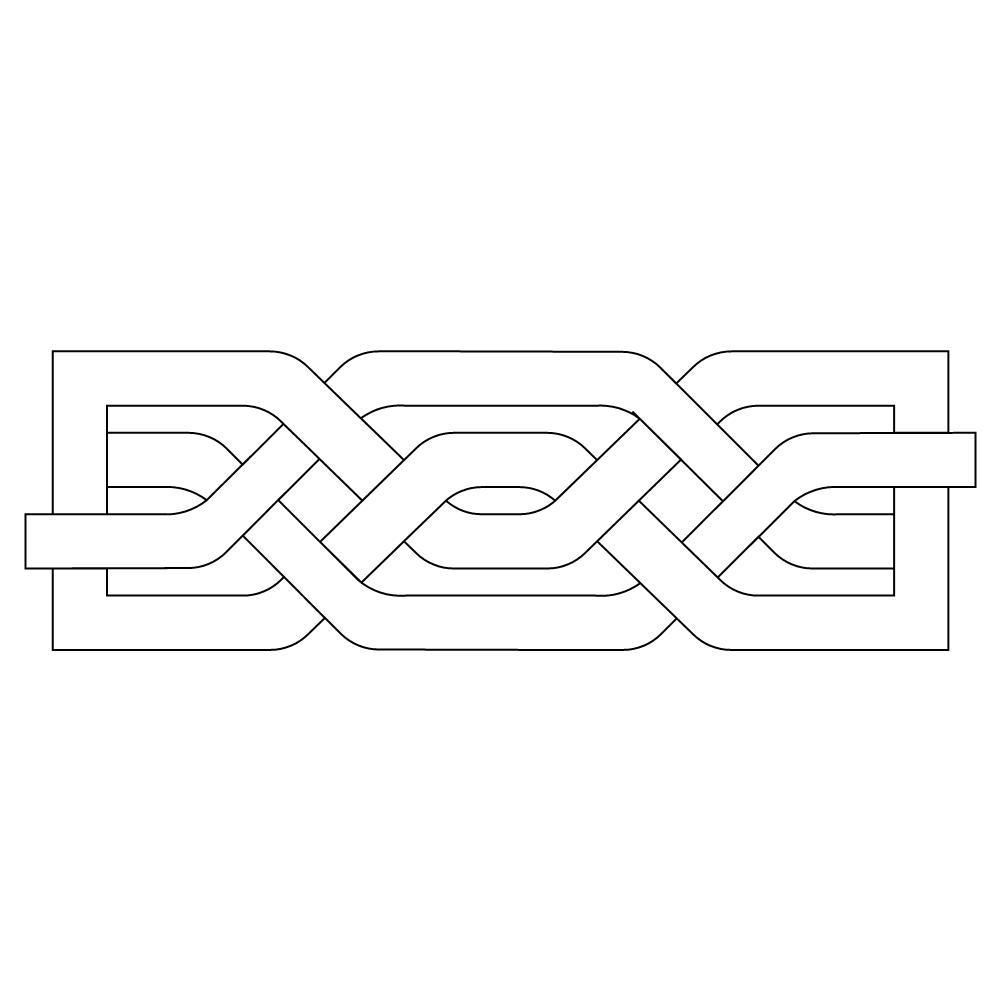 celtic knot border 1b Digital Pattern Sweet Dreams Quilt Studio